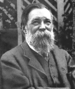 O revolucionário alemão Friedrich Engels