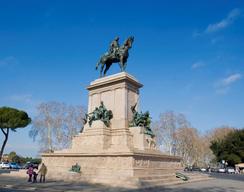 O monumento a Giuseppe Garibaldi em Roma, Itália. (Claudio Ciabochi / Education Images / Universal Images Group via Getty Images)